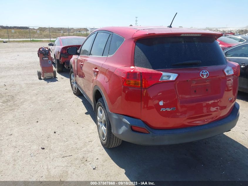 2015 TOYOTA RAV4 LE - 2T3ZFREV0FW132792