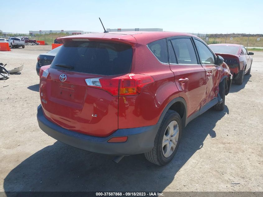 2015 TOYOTA RAV4 LE - 2T3ZFREV0FW132792