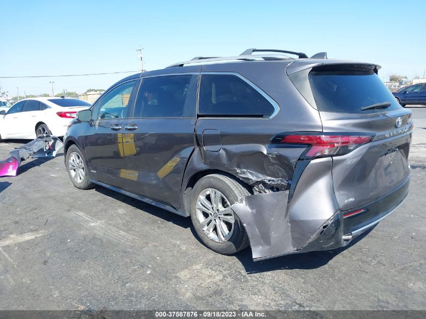 5TDESKFC2MS001084 2021 TOYOTA SIENNA, photo no. 3