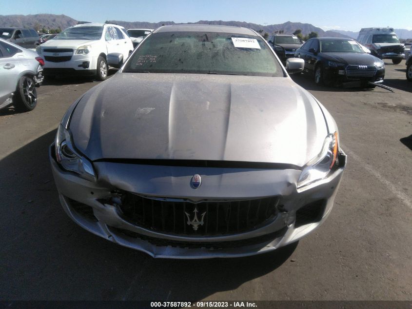 2014 MASERATI QUATTROPORTE S Q4 ZAM56RRA6E1095696