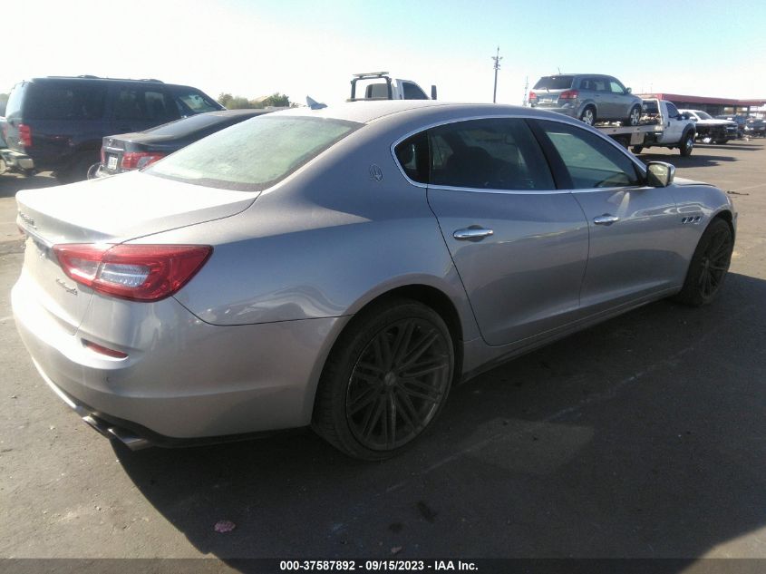 2014 MASERATI QUATTROPORTE S Q4 ZAM56RRA6E1095696