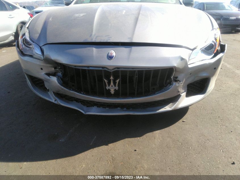 2014 MASERATI QUATTROPORTE S Q4 ZAM56RRA6E1095696