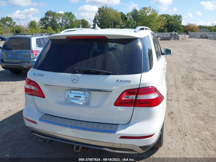 2013 MERCEDES-BENZ M-CLASS ML 350 4JGDA5HB3DA236106