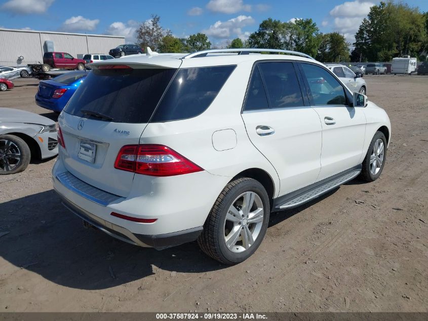 2013 MERCEDES-BENZ M-CLASS ML 350 4JGDA5HB3DA236106