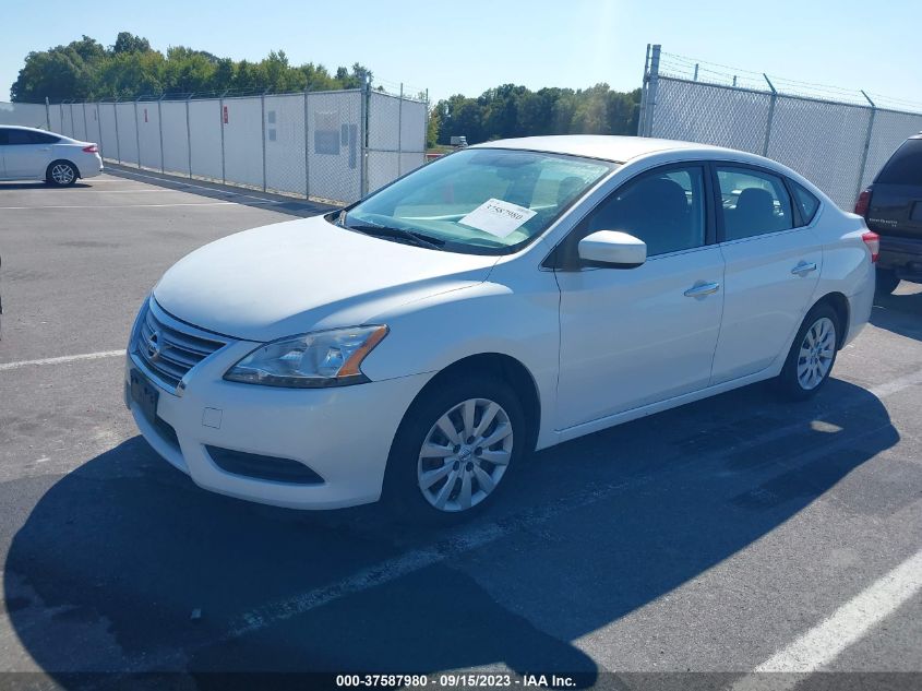 2014 NISSAN SENTRA S - 3N1AB7AP5EL635568