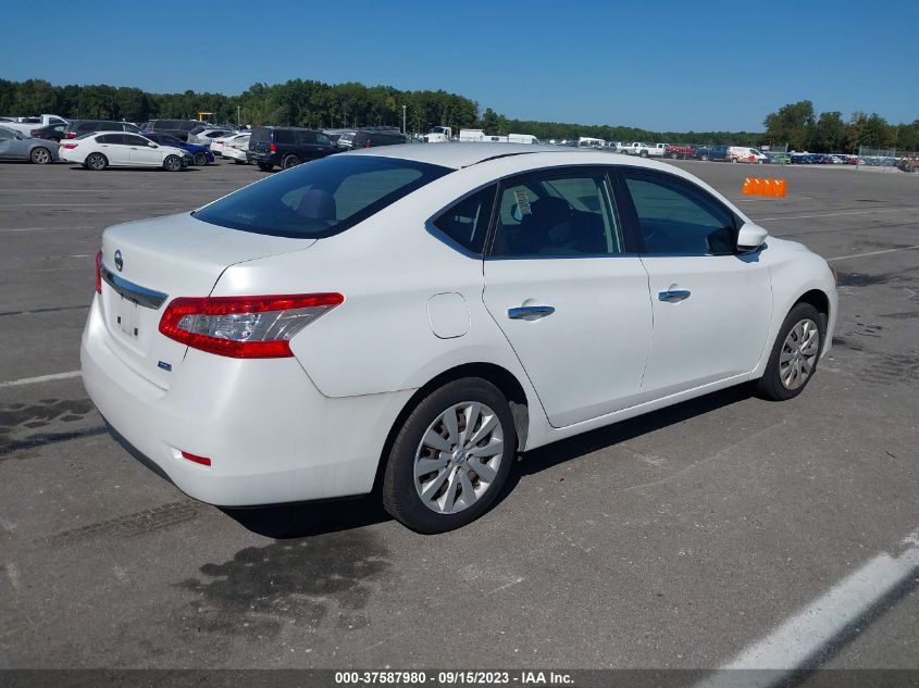 2014 NISSAN SENTRA S - 3N1AB7AP5EL635568