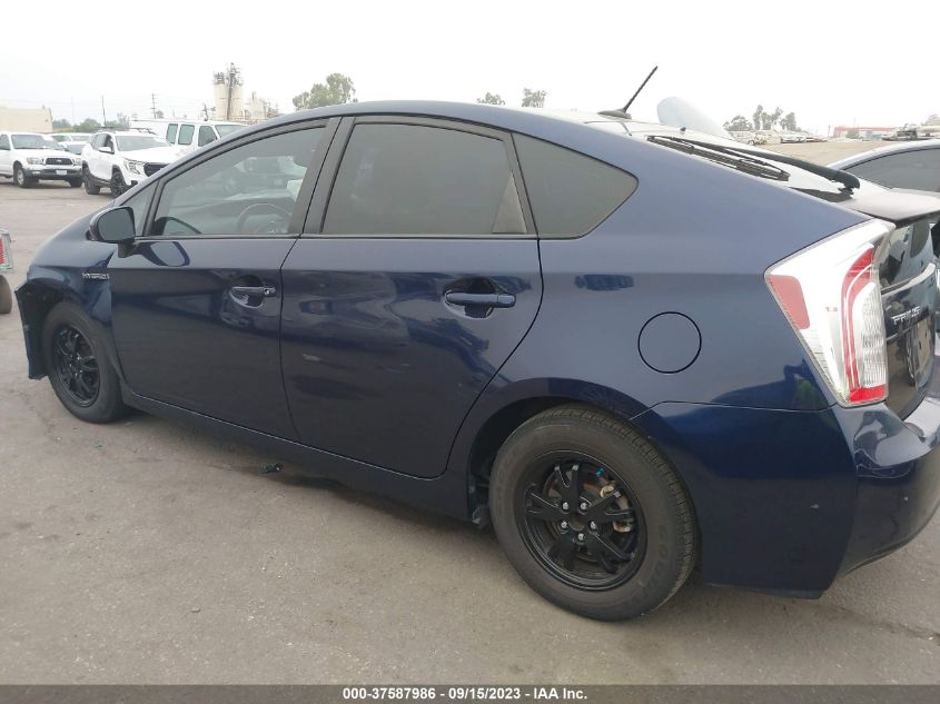 2013 TOYOTA PRIUS ONE/TWO/THREE/FOUR/FIVE - JTDKN3DU6D1717222