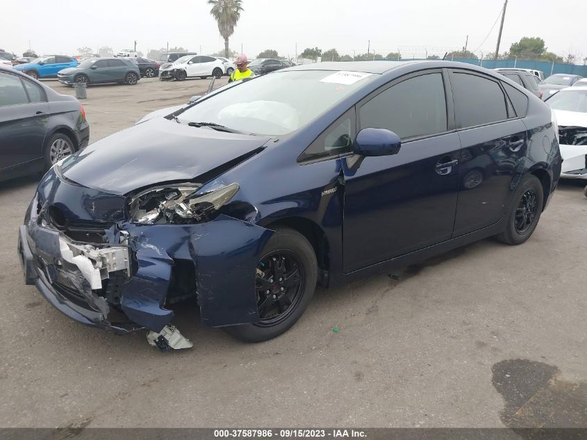 2013 TOYOTA PRIUS ONE/TWO/THREE/FOUR/FIVE - JTDKN3DU6D1717222