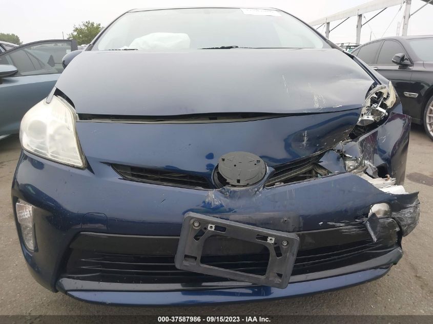 2013 TOYOTA PRIUS ONE/TWO/THREE/FOUR/FIVE - JTDKN3DU6D1717222