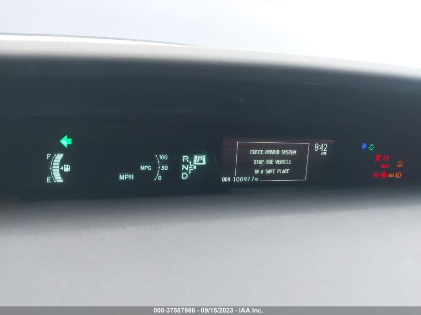 2013 TOYOTA PRIUS ONE/TWO/THREE/FOUR/FIVE - JTDKN3DU6D1717222