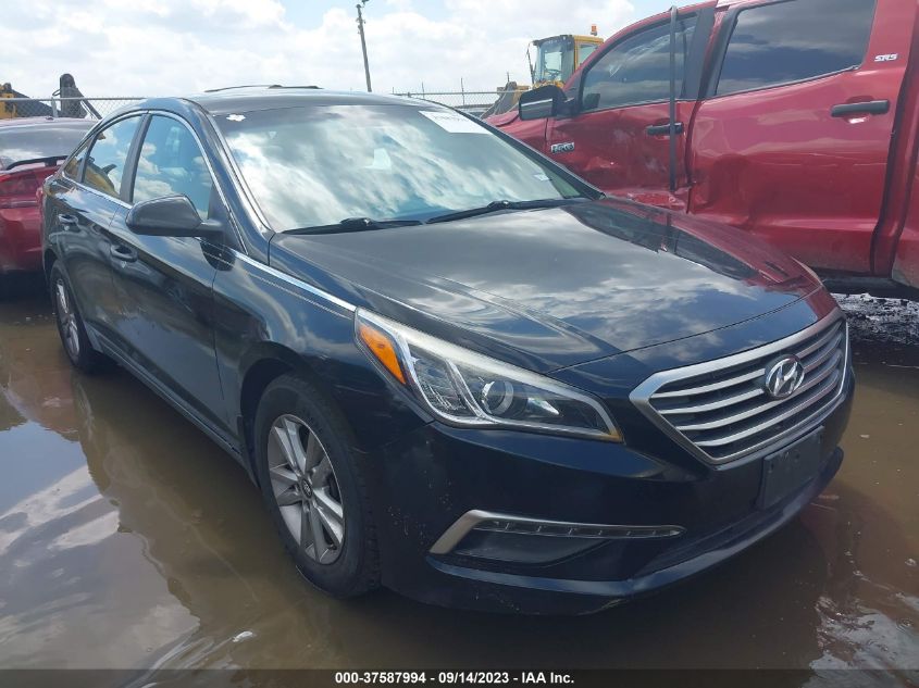 2015 HYUNDAI SONATA 2.4L SE - 5NPE24AFXFH094880