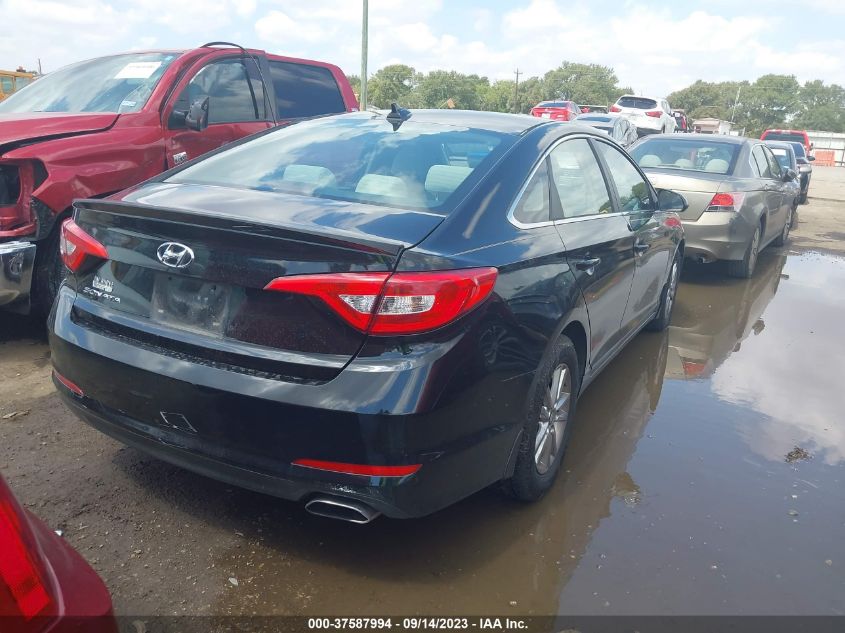 2015 HYUNDAI SONATA 2.4L SE - 5NPE24AFXFH094880