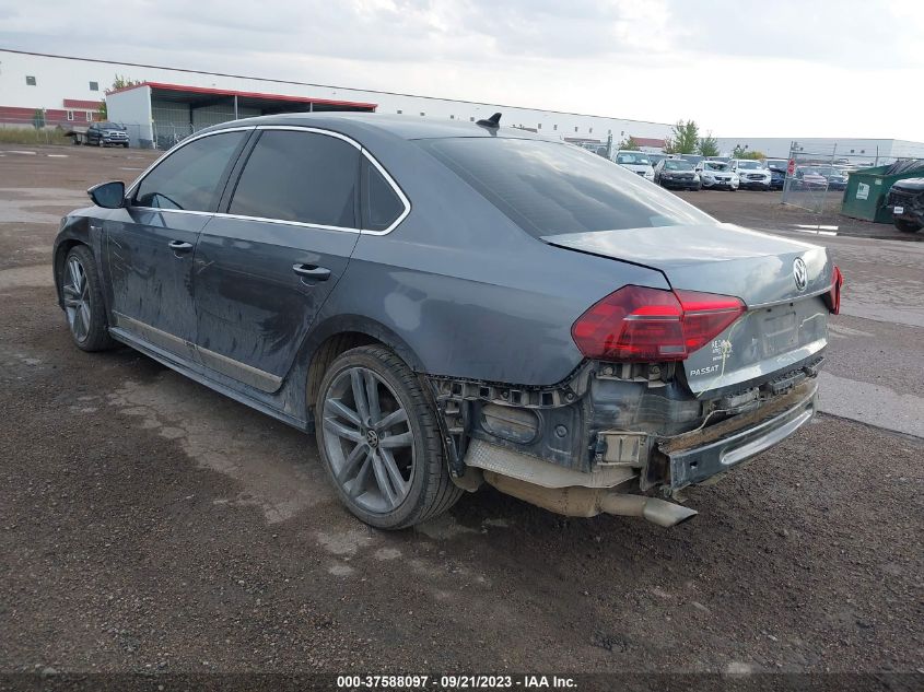 VIN 1VWDT7A30HC071099 2017 VOLKSWAGEN PASSAT R-LINE
