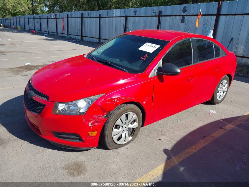 2014 CHEVROLET CRUZE LS - 1G1PA5SH5E7351280