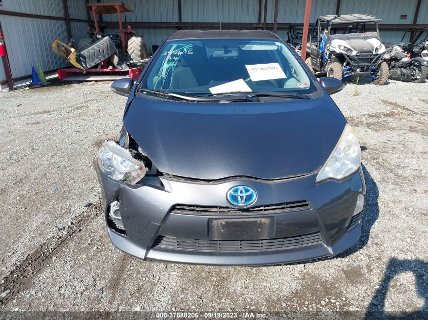 2013 TOYOTA PRIUS C ONE/TWO/THREE/FOUR - JTDKDTB32D1538396