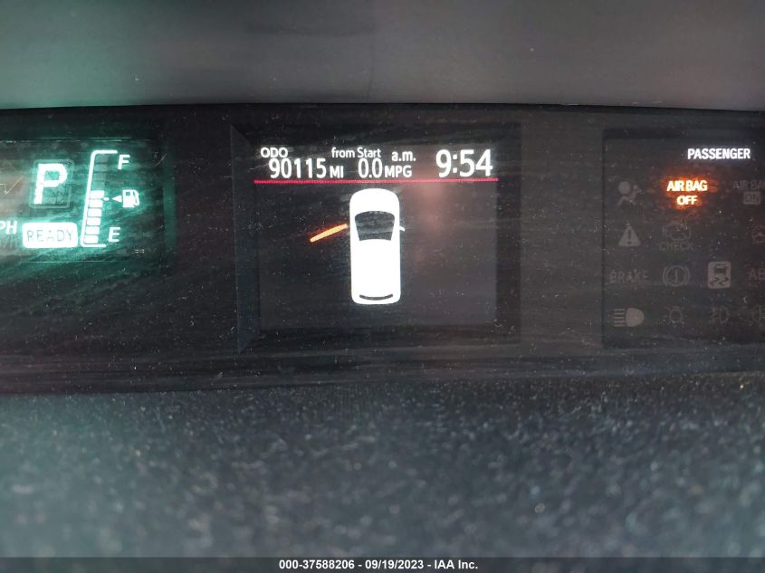 2013 TOYOTA PRIUS C ONE/TWO/THREE/FOUR - JTDKDTB32D1538396