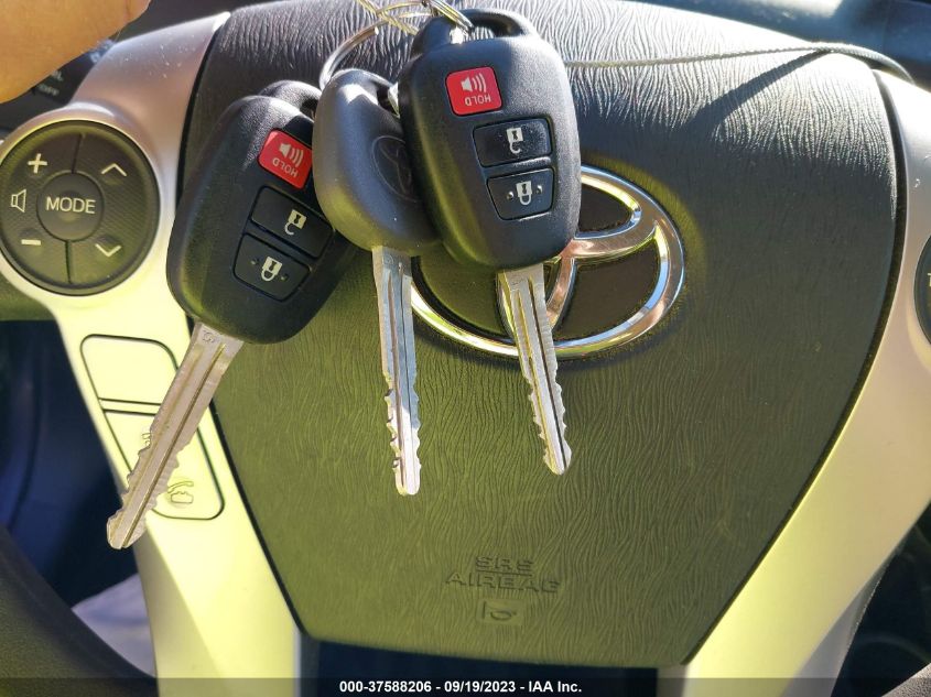 2013 TOYOTA PRIUS C ONE/TWO/THREE/FOUR - JTDKDTB32D1538396