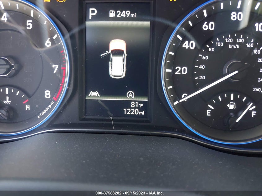VIN KM8K3CAB1PU007121 2023 HYUNDAI KONA SEL
