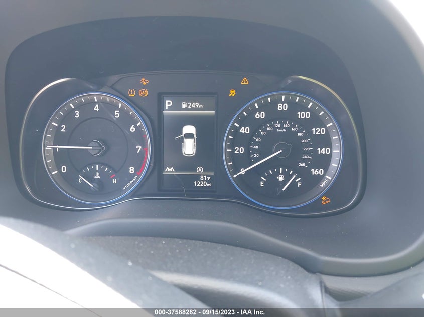 VIN KM8K3CAB1PU007121 2023 HYUNDAI KONA SEL
