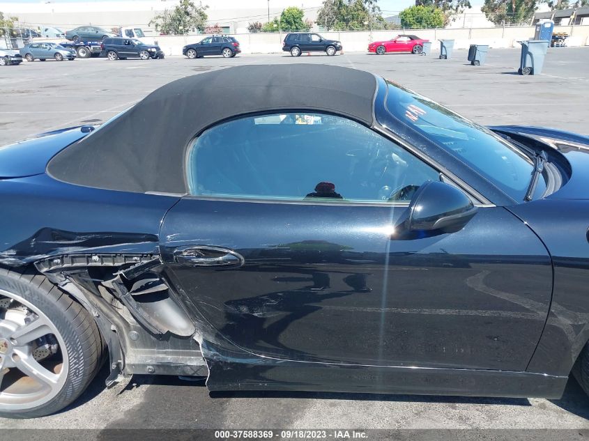 2013 PORSCHE BOXSTER WP0CA2A81DS114450