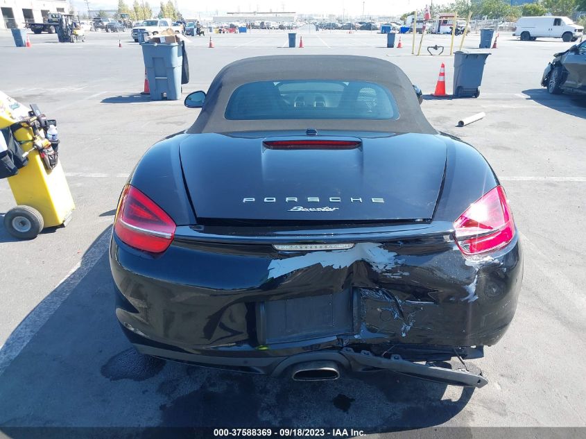 2013 PORSCHE BOXSTER WP0CA2A81DS114450