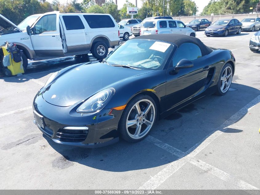 2013 PORSCHE BOXSTER WP0CA2A81DS114450