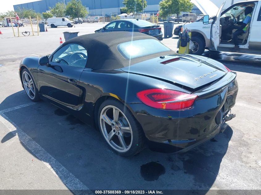 2013 PORSCHE BOXSTER WP0CA2A81DS114450