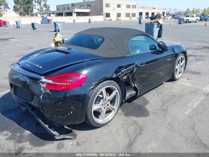 2013 PORSCHE BOXSTER WP0CA2A81DS114450