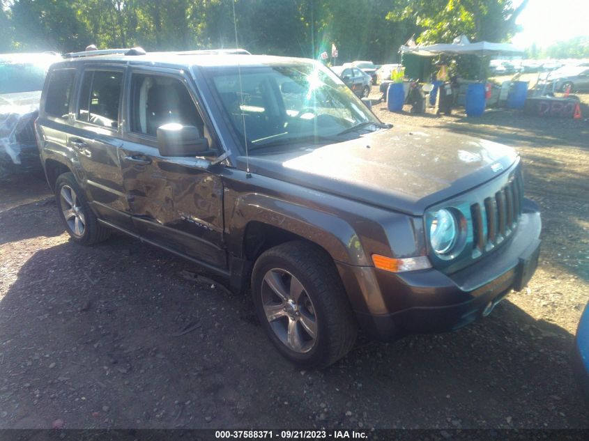2016 JEEP PATRIOT HIGH ALTITUDE EDITION - 1C4NJRFB4GD784248
