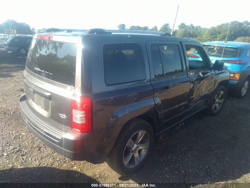 2016 JEEP PATRIOT HIGH ALTITUDE EDITION - 1C4NJRFB4GD784248