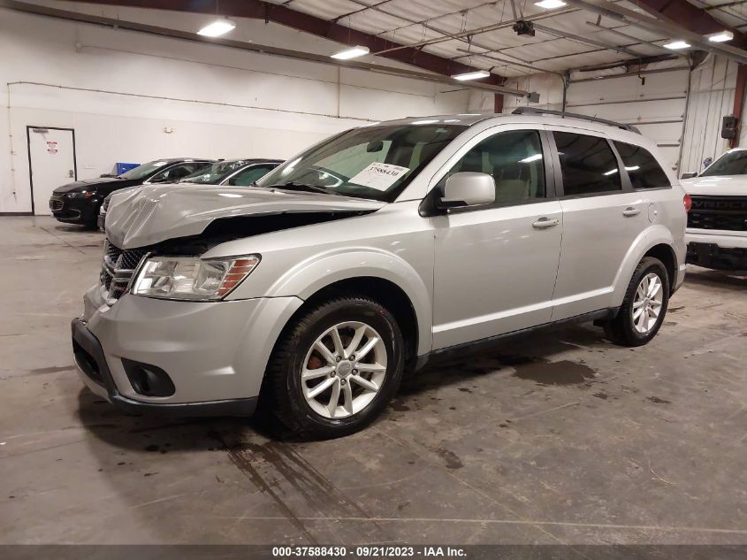 2013 DODGE JOURNEY SXT - 3C4PDDBG9DT507590