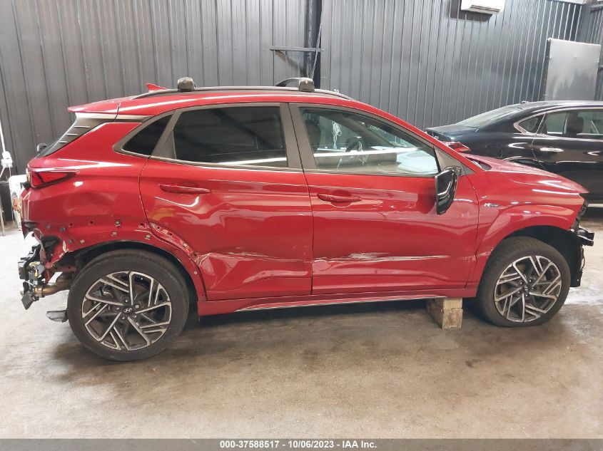 2022 HYUNDAI KONA N LINE - KM8K3CA31NU923982