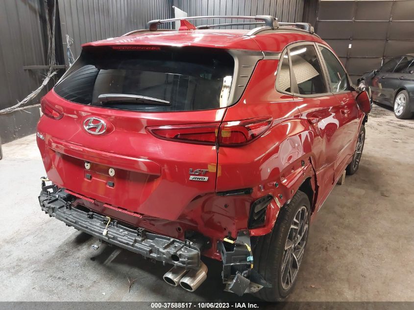 2022 HYUNDAI KONA N LINE - KM8K3CA31NU923982