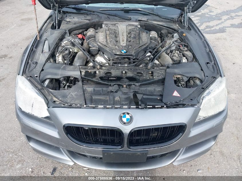 2014 BMW 650I GRAN COUPE XDRIVE WBA6B4C54ED371338
