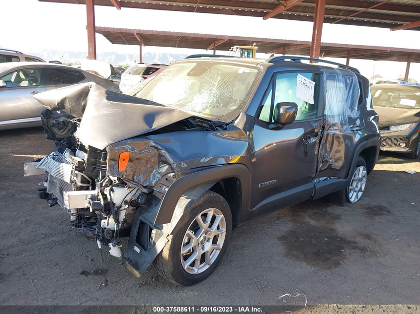 VIN ZACNJDBB4MPM76225 2021 JEEP RENEGADE LATITUDE