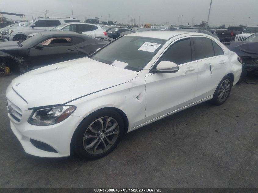 55SWF4JB6HU217757 2017 MERCEDES-BENZ C-CLASS - Image 2