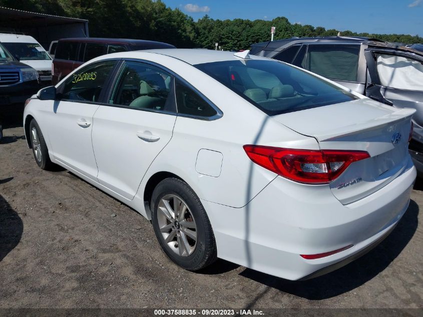 2015 HYUNDAI SONATA 2.4L SE - 5NPE24AF7FH229524