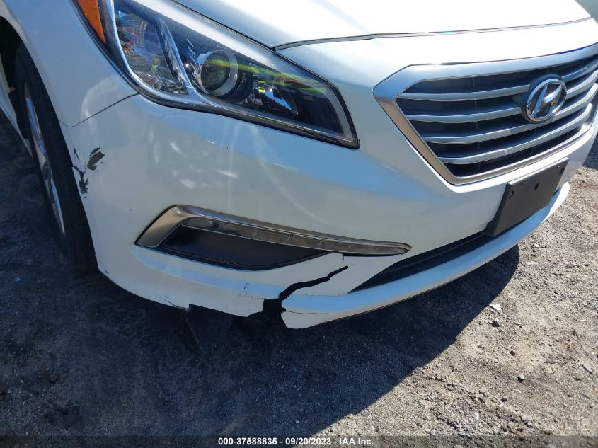 2015 HYUNDAI SONATA 2.4L SE - 5NPE24AF7FH229524