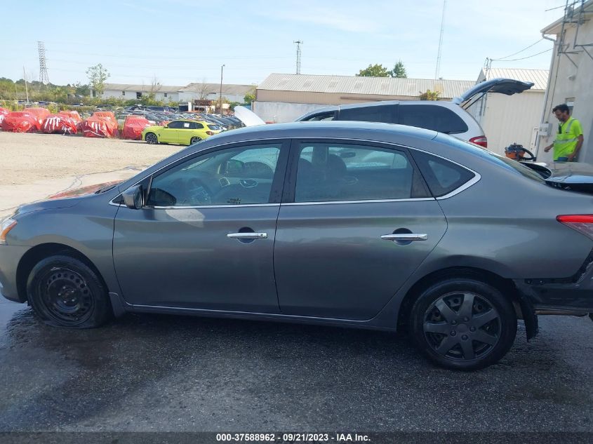 2015 NISSAN SENTRA S - 3N1AB7AP2FY321073