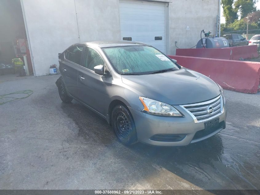 2015 NISSAN SENTRA S - 3N1AB7AP2FY321073