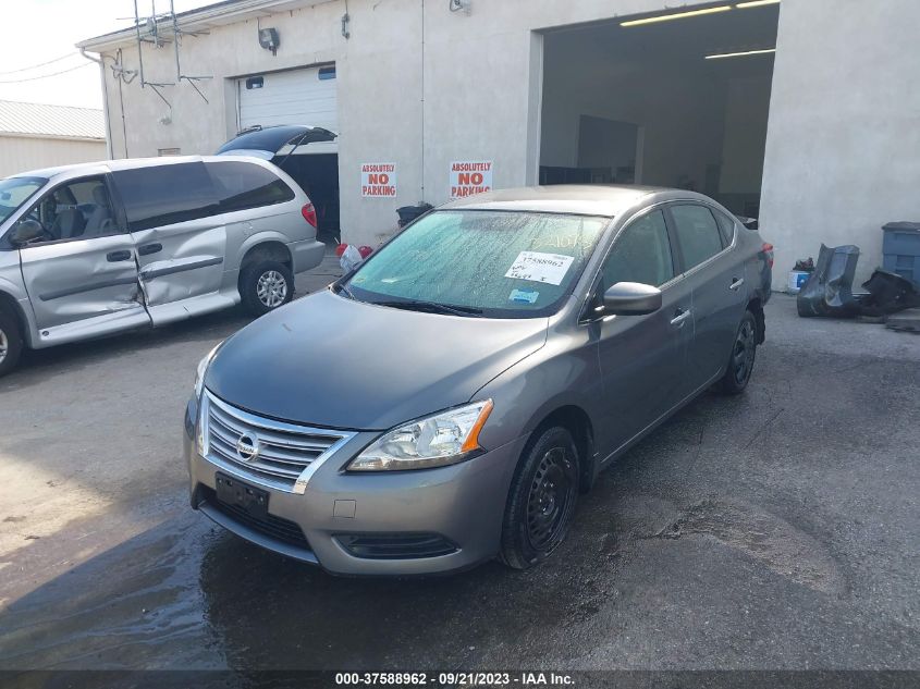 2015 NISSAN SENTRA S - 3N1AB7AP2FY321073