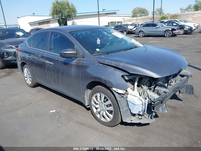 2015 NISSAN SENTRA S - 3N1AB7AP4FY322032