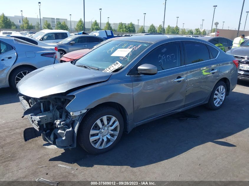 2015 NISSAN SENTRA S - 3N1AB7AP4FY322032