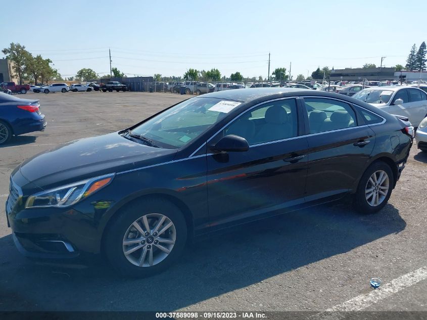 2017 HYUNDAI SONATA 2.4L - 5NPE24AF2HH578111