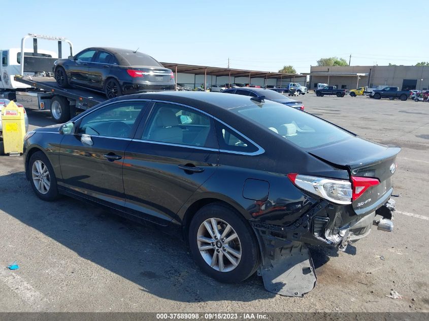 2017 HYUNDAI SONATA 2.4L - 5NPE24AF2HH578111