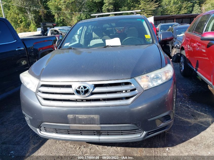 2013 TOYOTA HIGHLANDER PLUS/SE - 5TDBK3EH0DS204769