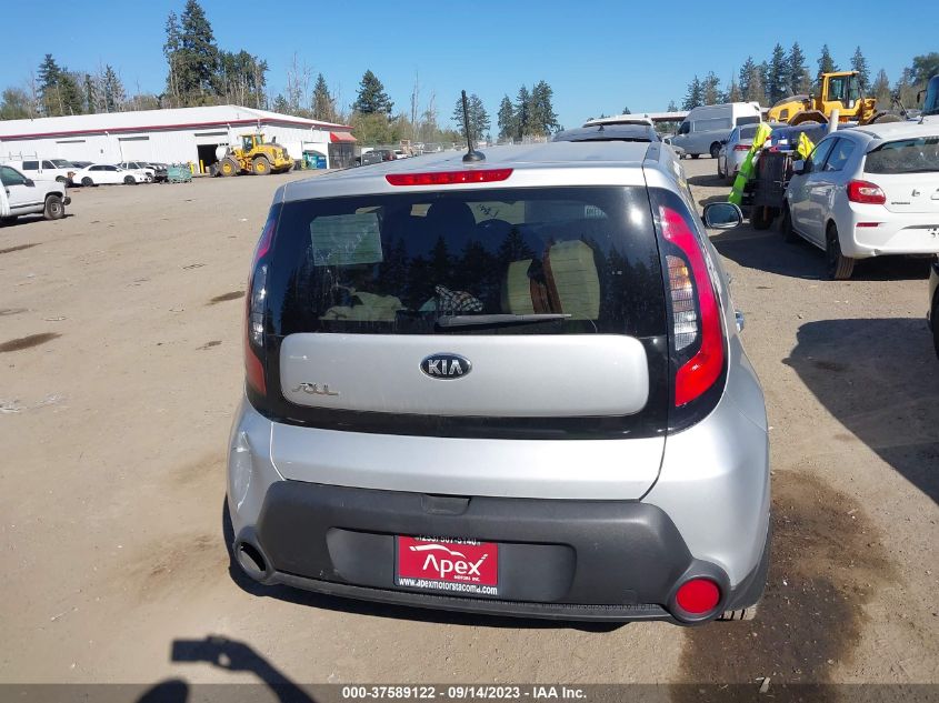 2015 KIA SOUL BASE - KNDJN2A24F7770669