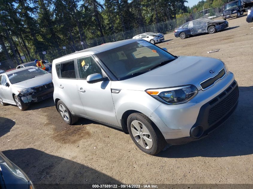 2015 KIA SOUL BASE - KNDJN2A24F7770669