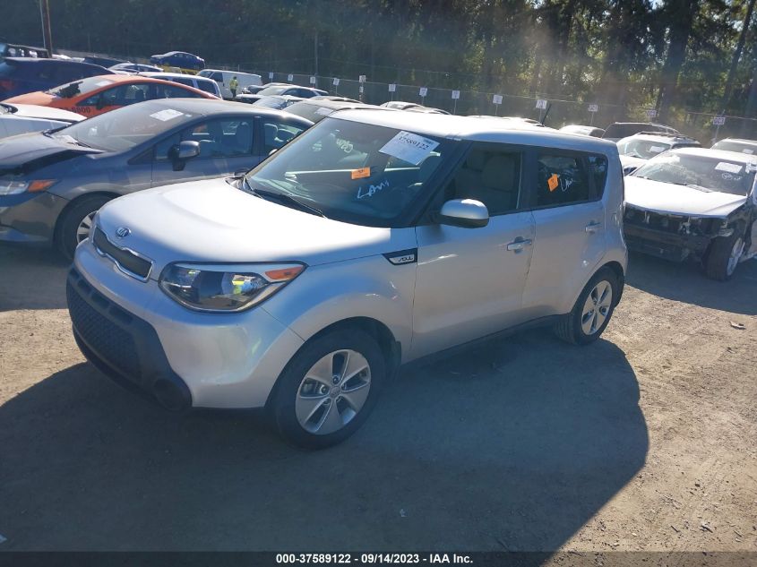 2015 KIA SOUL BASE - KNDJN2A24F7770669