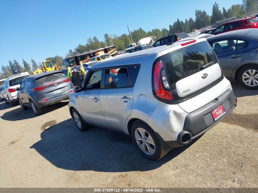 2015 KIA SOUL BASE - KNDJN2A24F7770669